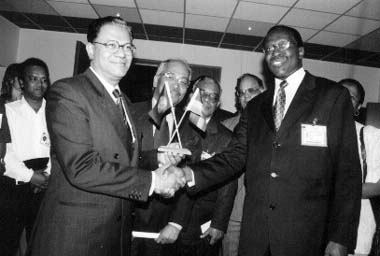 Mauritious PM and SADC Executive Secretary
