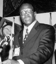 Dr Kaire Mbuende