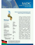 SGDM Factsheet Malawi