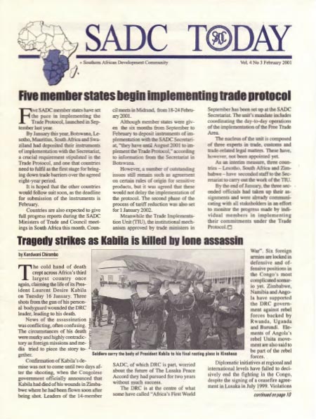 Five member states begin implementing trade protocol | Knowledge for ...